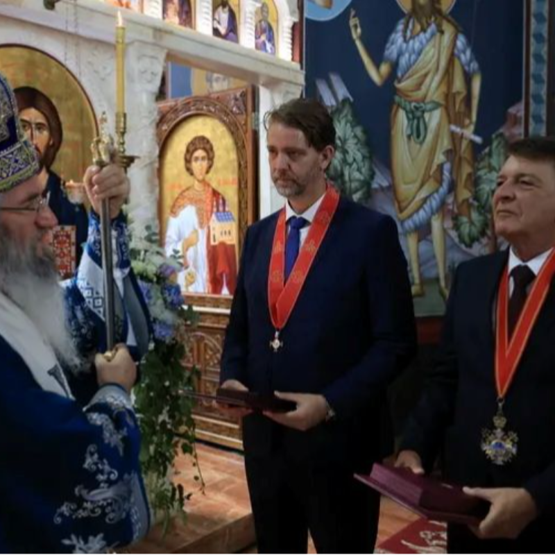 ГРАДОНАЧЕЛНИКУ КРАГУЈЕВЦА НИКОЛИ ДАШИЋУ ДОДЕЉЕН ОРДЕН ВОЖДА КАРАЂОРЂА