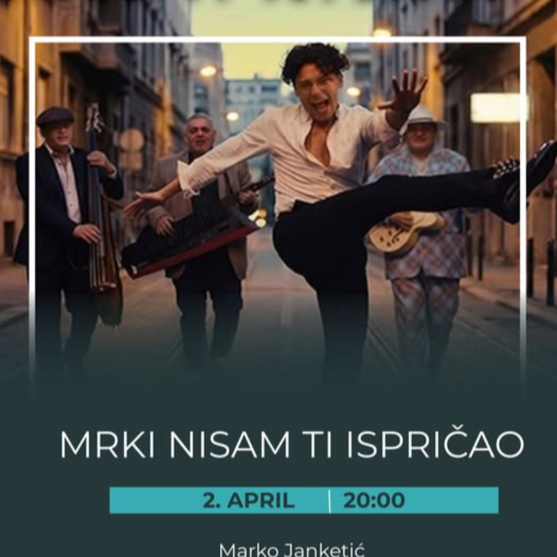 Premijera predstave „Mrki – Nisam ti ispričao“  večeras u Aranđelovcu